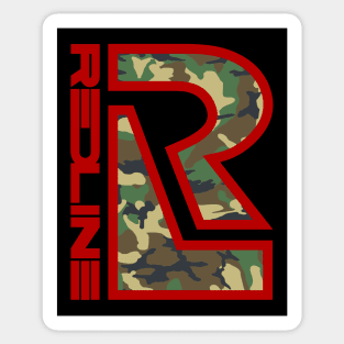 RDLN lg camo Sticker